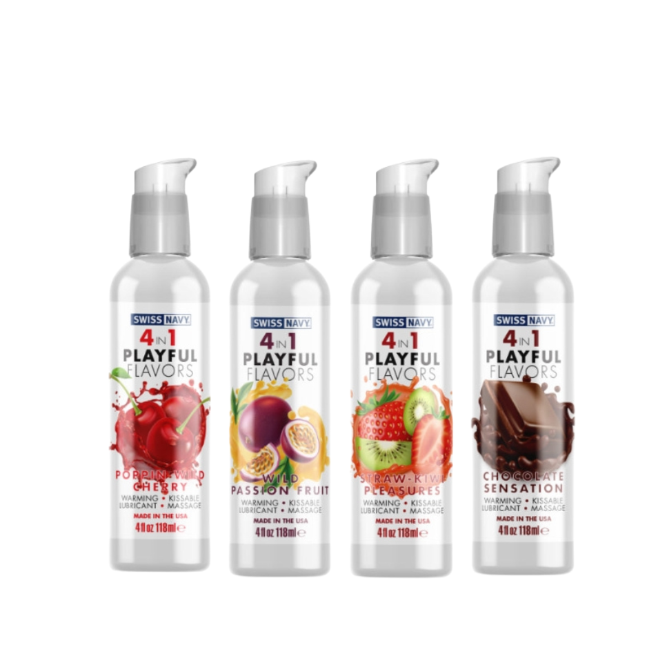Swiss Navy 4 in 1 Playful Flavors 118ml - Club X